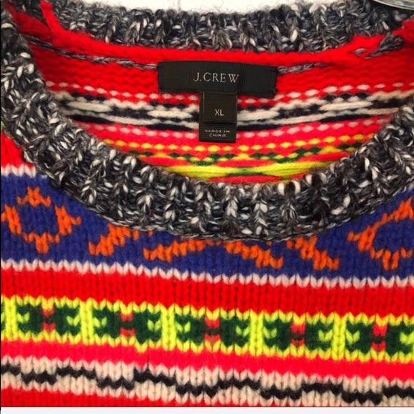 J CREW / Italian wool blend marled sweater - Picture 5 of 6